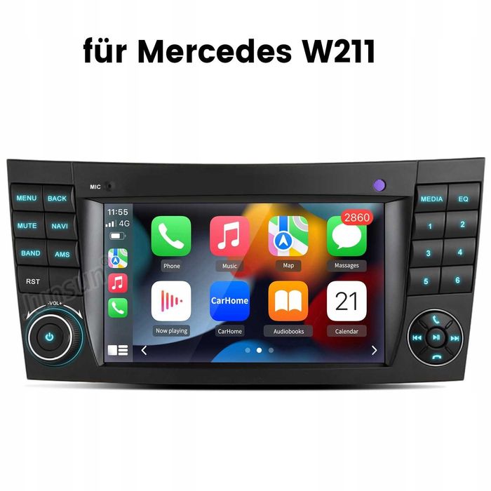 Radio ANDROID Mercedes W211 B200 Viano R350 W209 S320