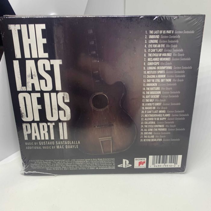 Фірмовий компакт диск CD The Last of Us 2 Sony Classical Europe (New)