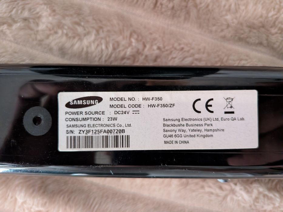 Soundbar Samsung HW-F350 usado