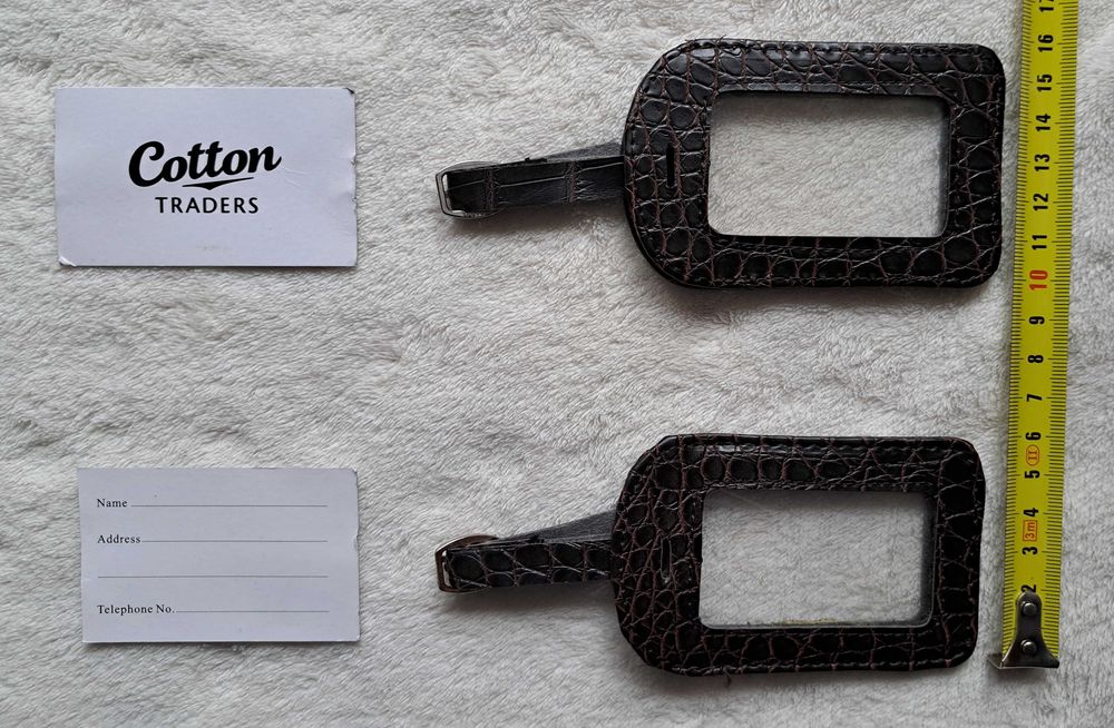 Zawieszka bagażowa, identyfikator, wizytownik do bagażu lub do kluczy