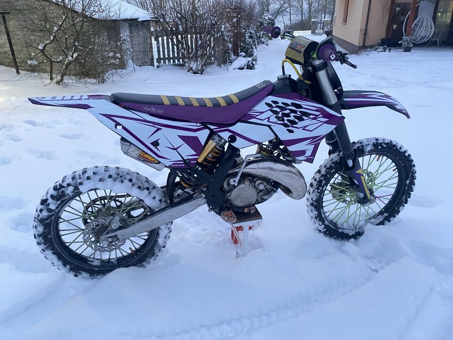 ZAMIANA Ktm sx 144/125 FMF po serwisie