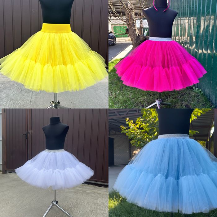 Фатиновая юбка. Юбка из фатина пошив на выпускной танцевальный коллект