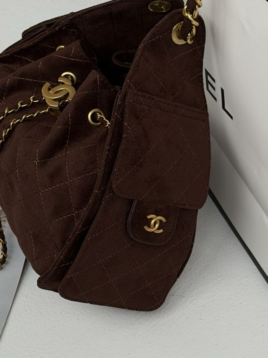 Сумка шанель 25 Small Handbag жіноча замшева