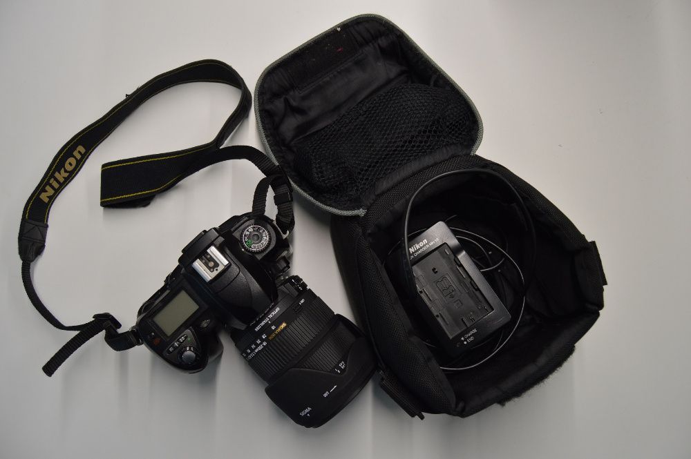 Conjunto Fotografia Nikon D70 + Sigma 18-200mm