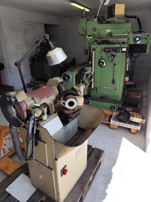 Szlifierka taśmowa do metalu ostrzałka noży frezów frezarka wierteł