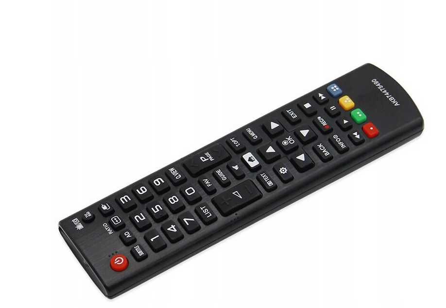 Uniwersalny pilot do telewizora LG TV SMART DO CZARNY