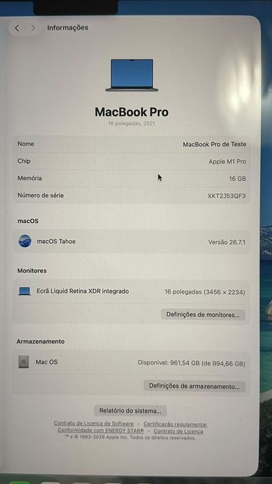 MacBook  Pro 16"