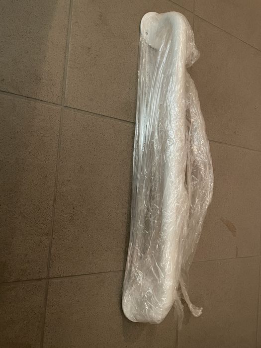 Poręcz prosta biała - 3 szt.