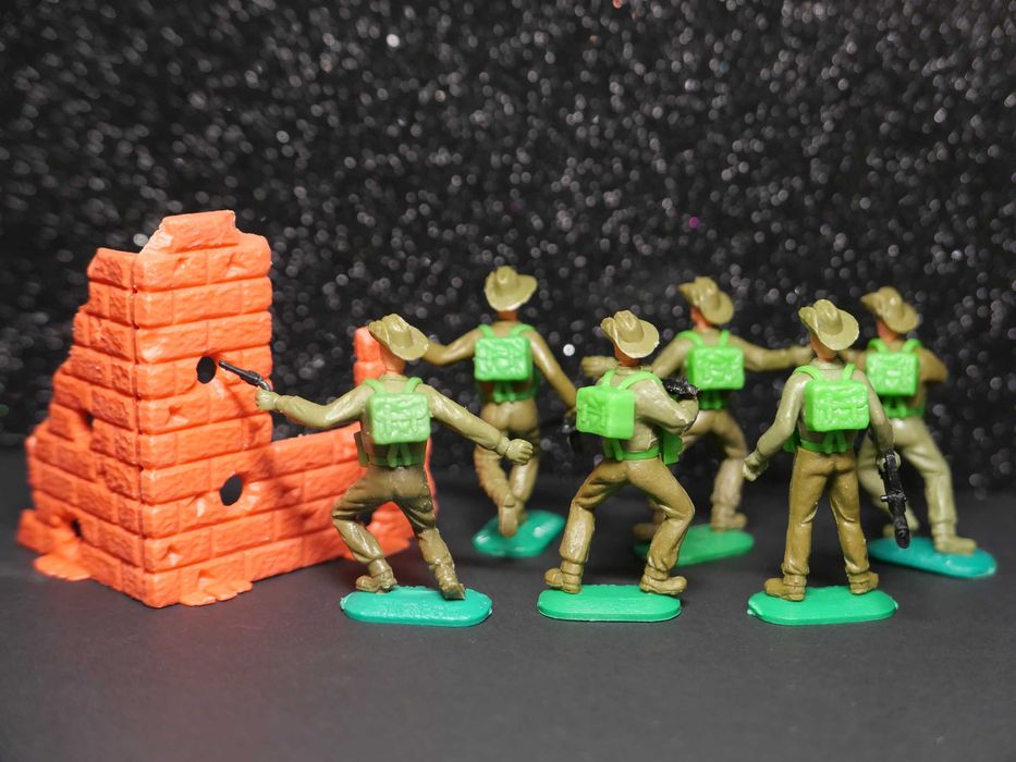 Soldados Australianos (conjunto completo anos 70)