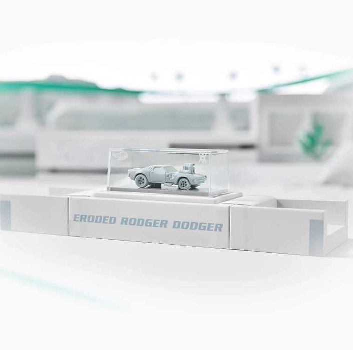 Hot Wheels x Daniel Arsham Eroded Rodger Dodger | Novo Selado | Mattel Creations | Edição Limitada