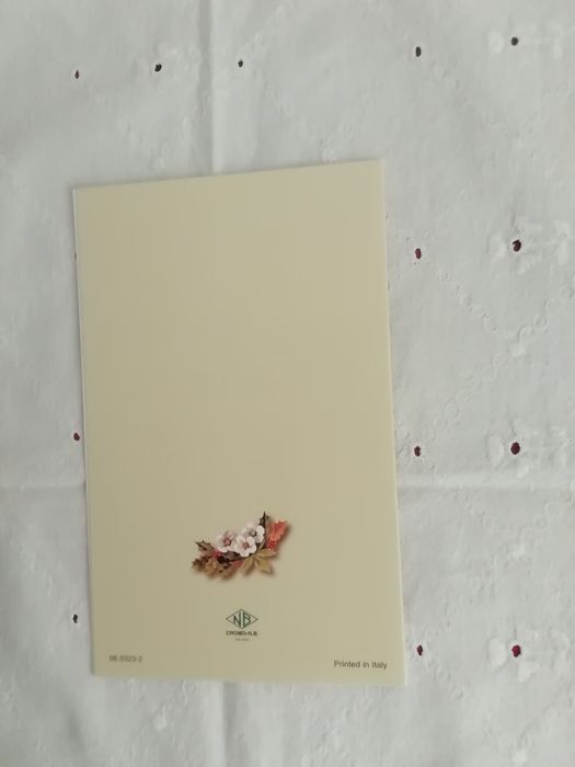 Postal de natal, italiano