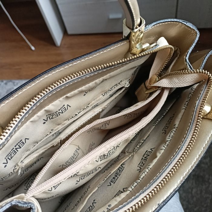 Złota torebka Venezia