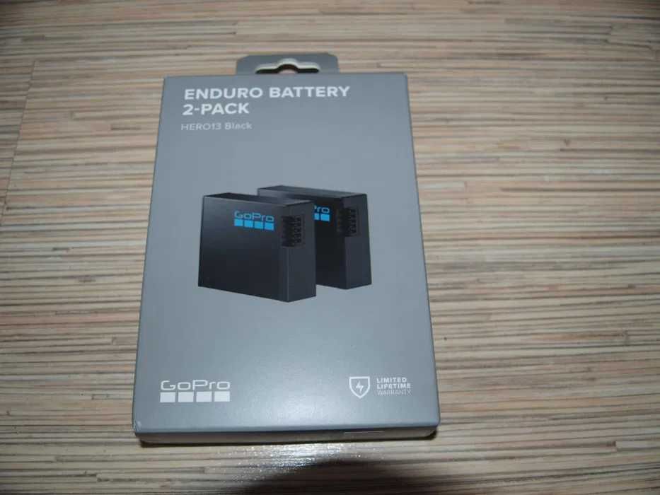 Zestaw dwóch Akumulatorów GOPRO Enduro do Hero 13 Black nowe!!!