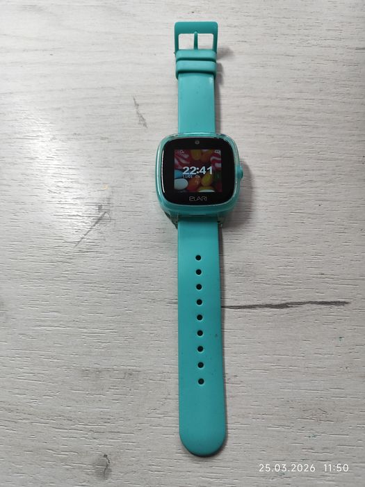 Дитячий смартгодинник Elari Kidphone Fresh Green з GPS