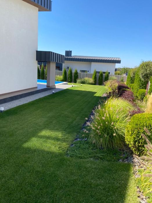 Ландшафтный дизайн 3d рулонный газон автополив газон