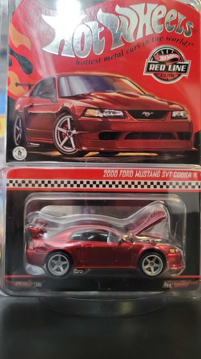 Hot Wheels RLC 2000 Ford Mustang SVT Cobra R Kraków Bieżanów