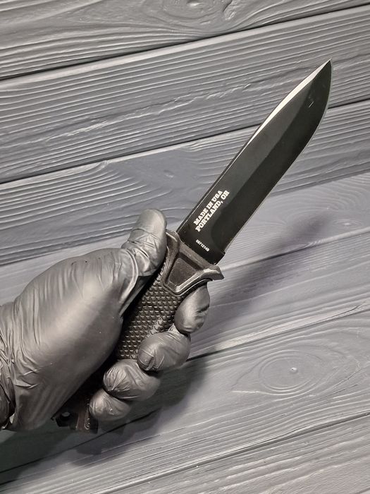 Тактический Нож Gerber STRONGARM Fixe/чёрный/с гравировкой.