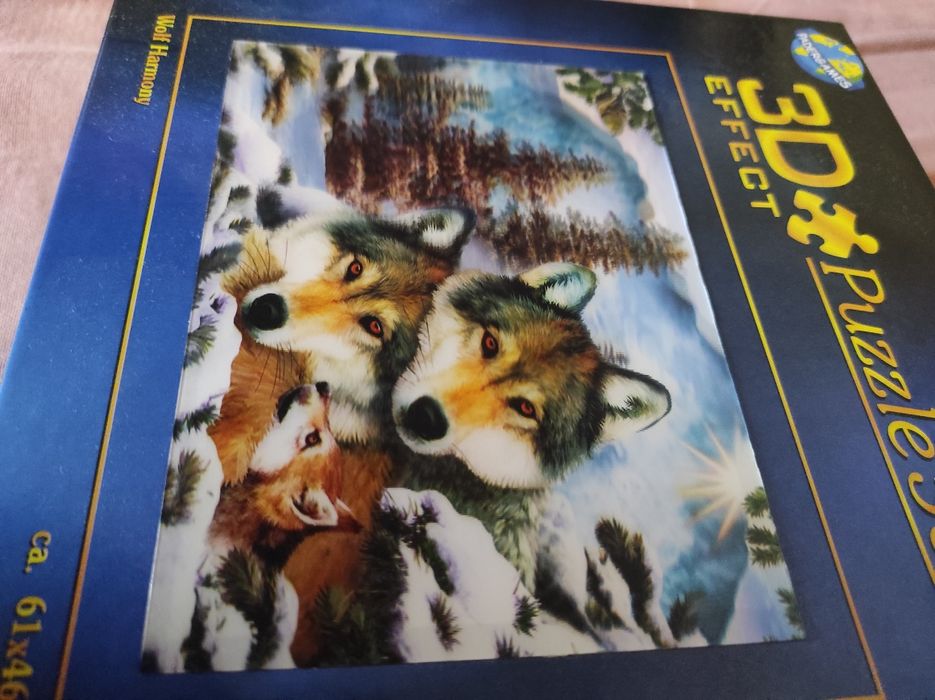 Пазли 3D великі - 500 шт