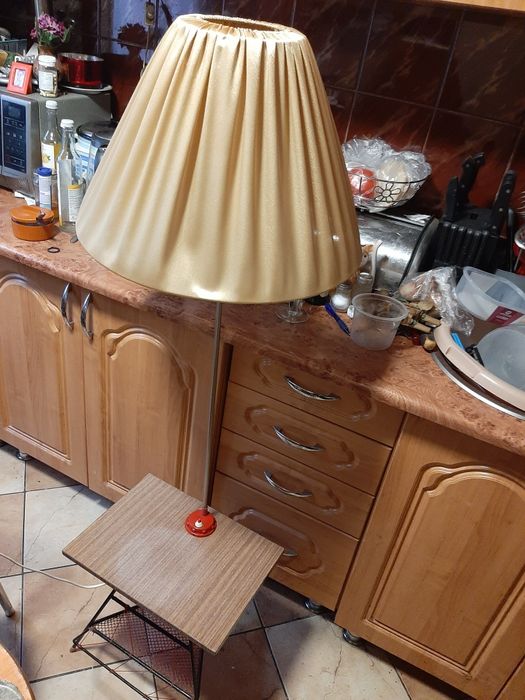 Lampa stojąca podłogowa   PRL