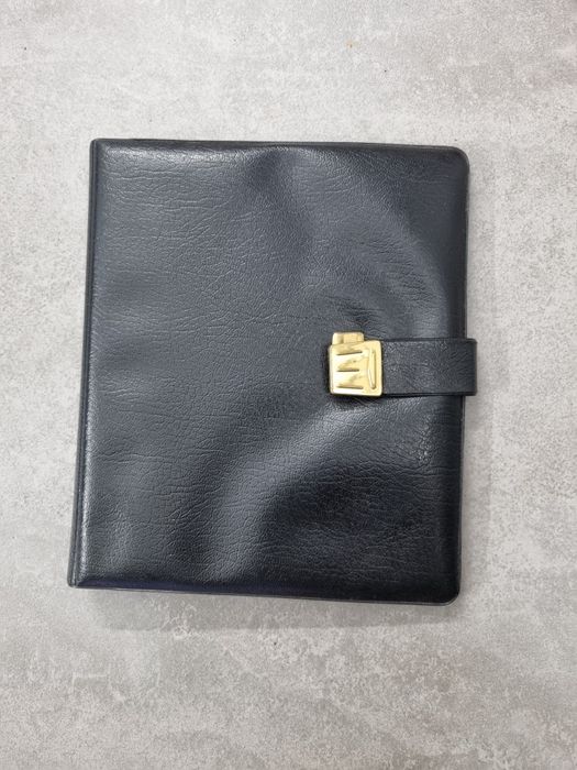 Stara teczka PRL kartkodruk z tworzywa