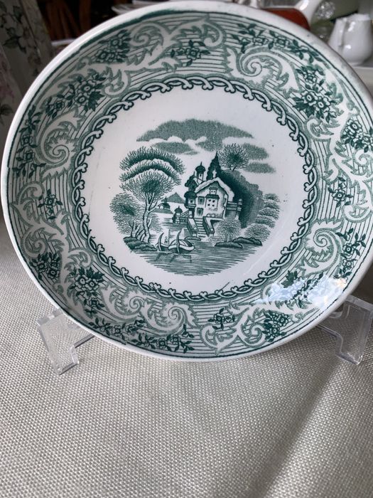 Prato de doce de porcelana Massarelos
