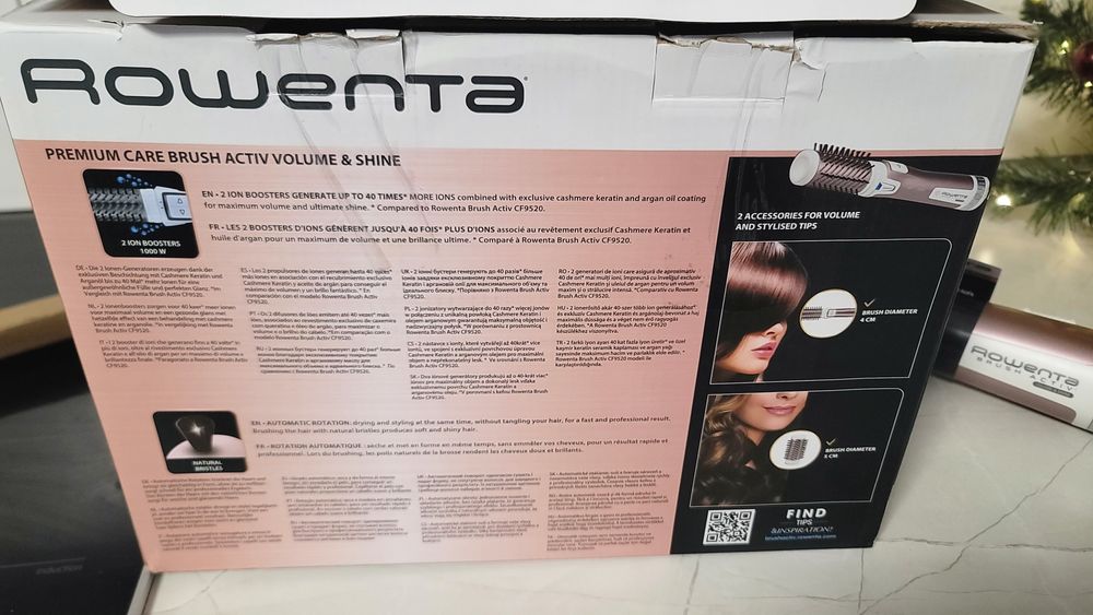 Фен-щітка Rowenta