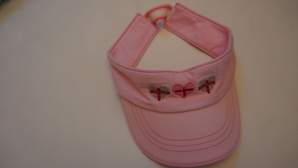 Czapka-daszek dla dziewczynki