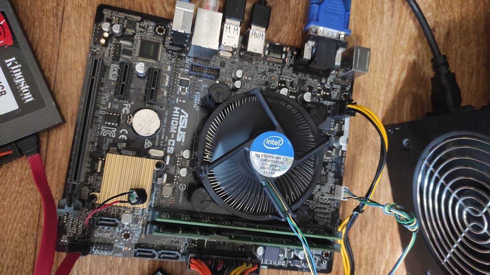 Комплект Asus H110M-CS+ intel core i5-6400 сокет 1151  DDR4