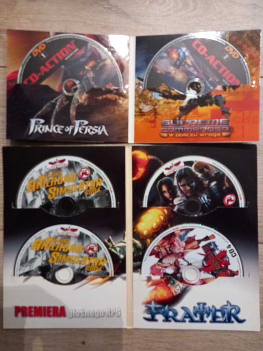Gry cd acrion stan bardzo dobry