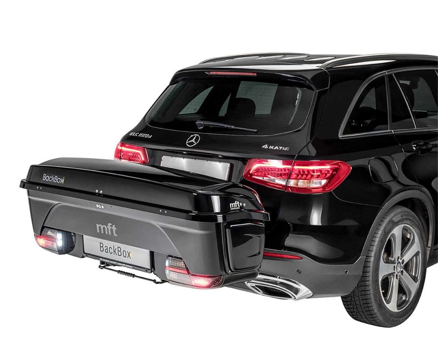 Box na hak holowniczy, wynajem boxu na hak holowniczy BackBox MFT