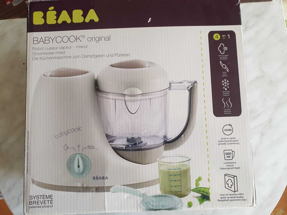 Beaba Babycook —  кухонный комбайн "4 в 1"