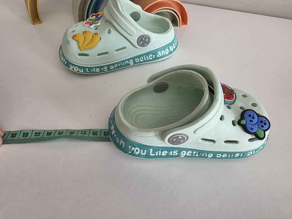 Крокси дитячі 18 розмір 12 см