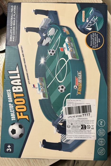 Piłkarzyki mini zestaw dla dzieci 3+