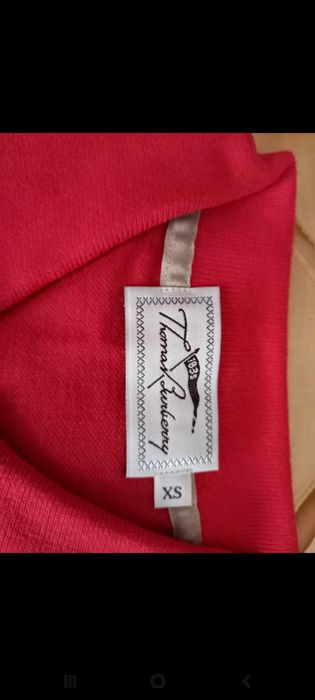 Polo de cavas - vermelho - XS - Thomas Burberry