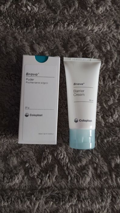 Brava krem barierowy i puder stomijny