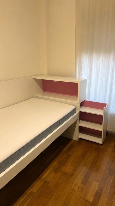Cama criança (ikea) com arrumação + colchão