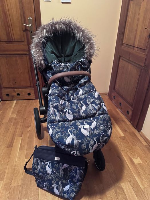 Cybex Priam 2.0 duży zestaw z dodatkami stan bardzo dobry