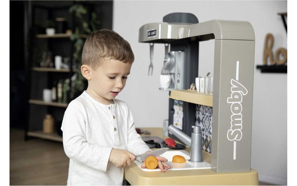 Дитяча кухня Smoby Тефаль Еволюшн, регулюється, ефект кипіння 312308