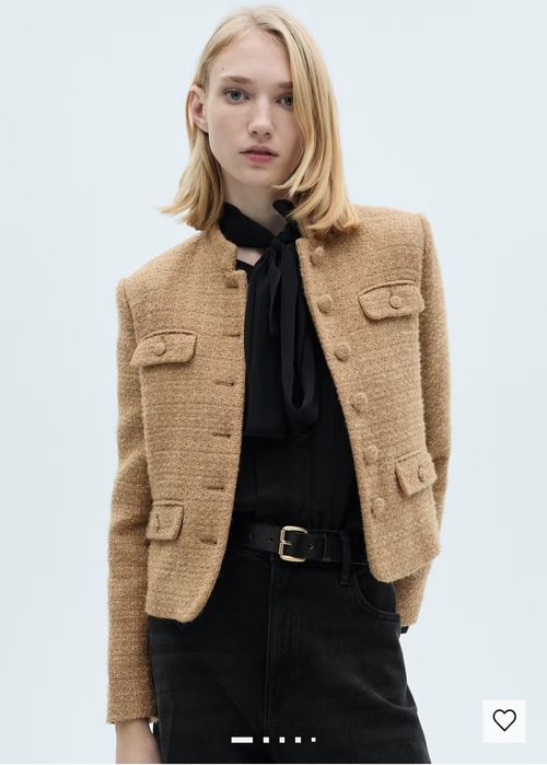 Твідовий піджак (жакет) від Mango