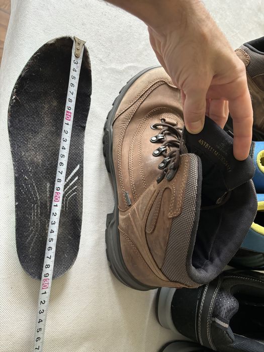 45-46 трекінгові ботінки salomon ecco gore-tex