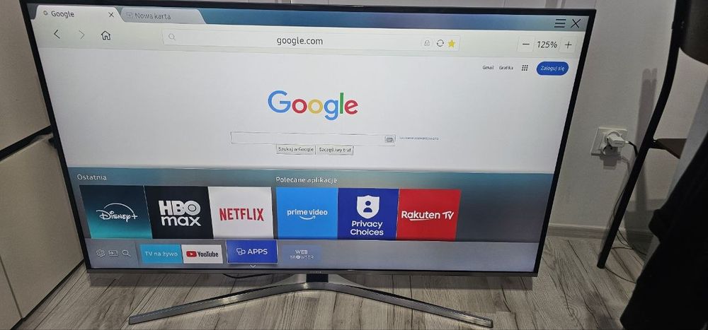 Telewizor 55cali Samsung 4K smart tv cienki
