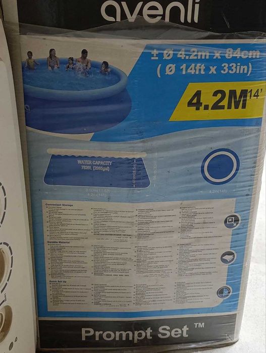 Продам надувной бассейн, новый