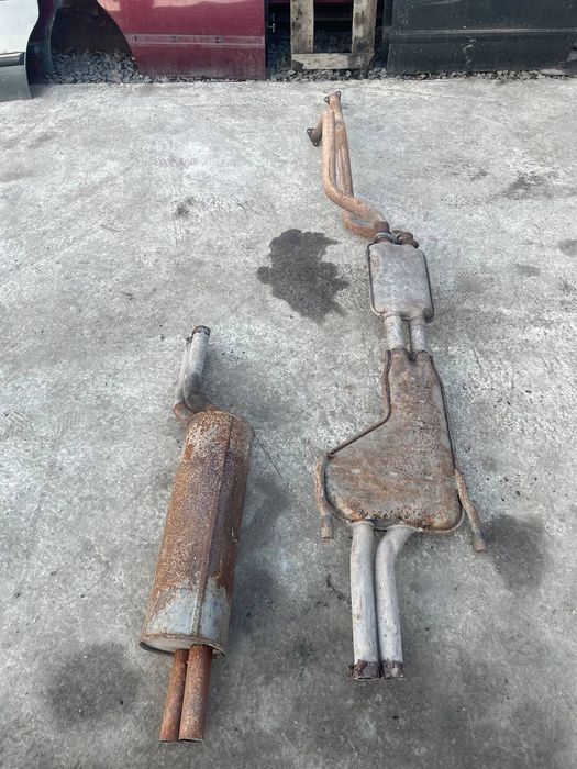 Випускна система, вихлоп, глушник, BMW e28 535, M535