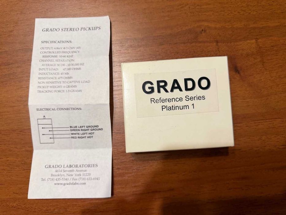 продам картридж Grado Reference Planinum 1