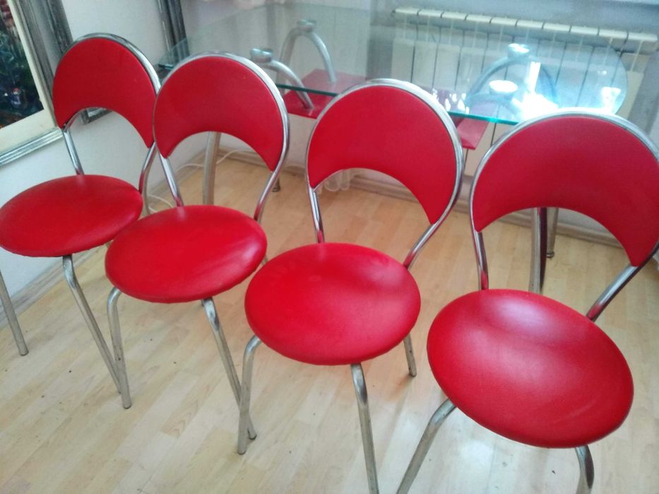 Кухонный гарнитур Стекло Металл Кожа