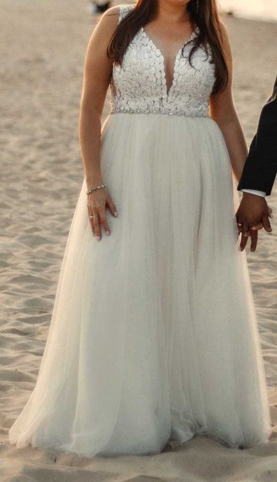 Suknia ślubna Aspena rozm. L