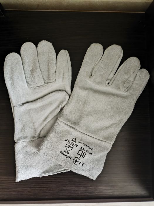 Робочі рукавиці комбіновані окуляри захисні