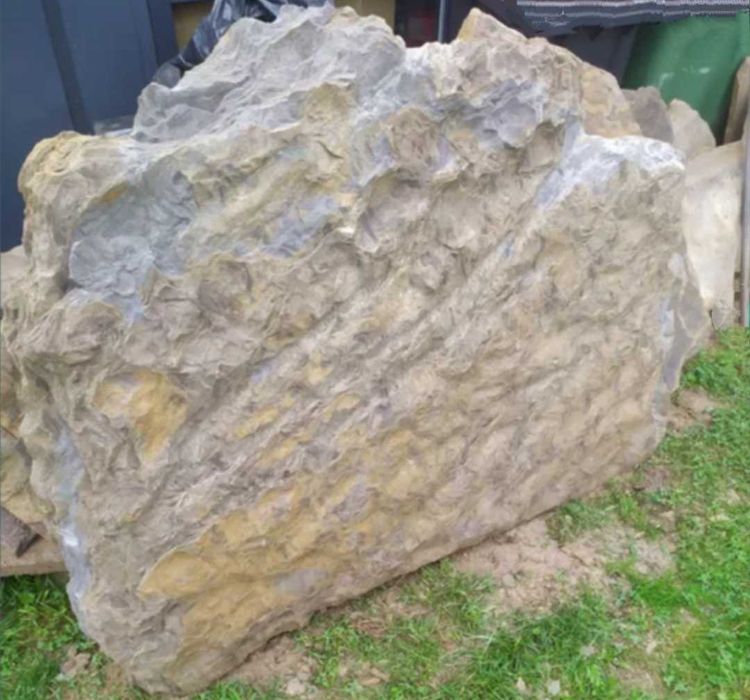 Kamienie duże ozdobne piękna struktura