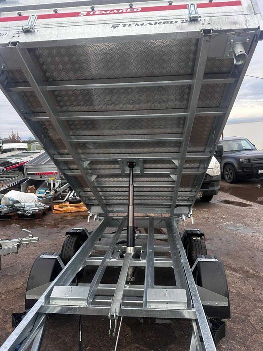 Przyczepa wywrotka TEMARED TIPPER 3217/2C 3.5T stalowe burty DOSTAWA