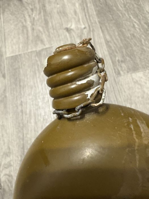 Армейская алюминевая фляга